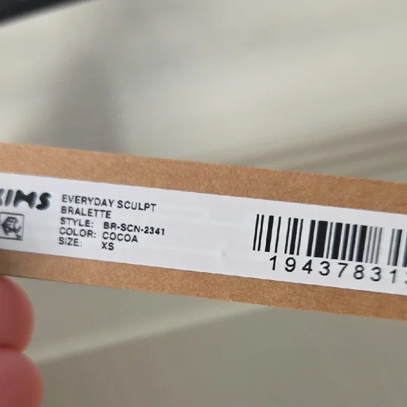 SKIMS Brown Bra - Picture 2 of 3